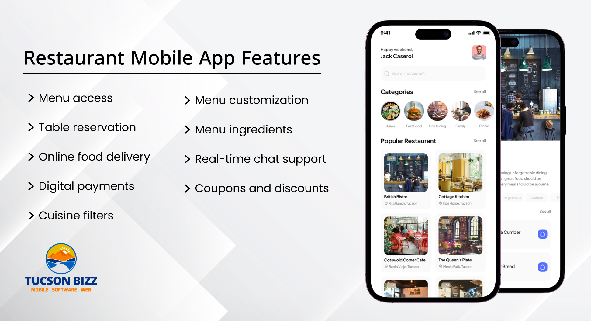 Features You Can Add to Your Restaurant App
